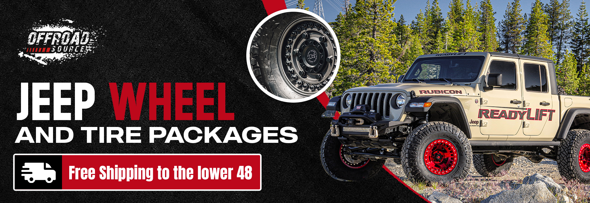 Jeep Wheel and Tire Packages | Save Big When buying together